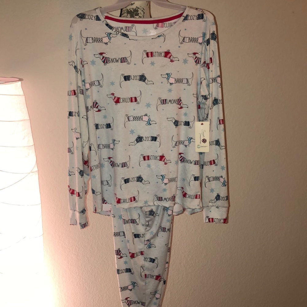 Weenie dog pajamas